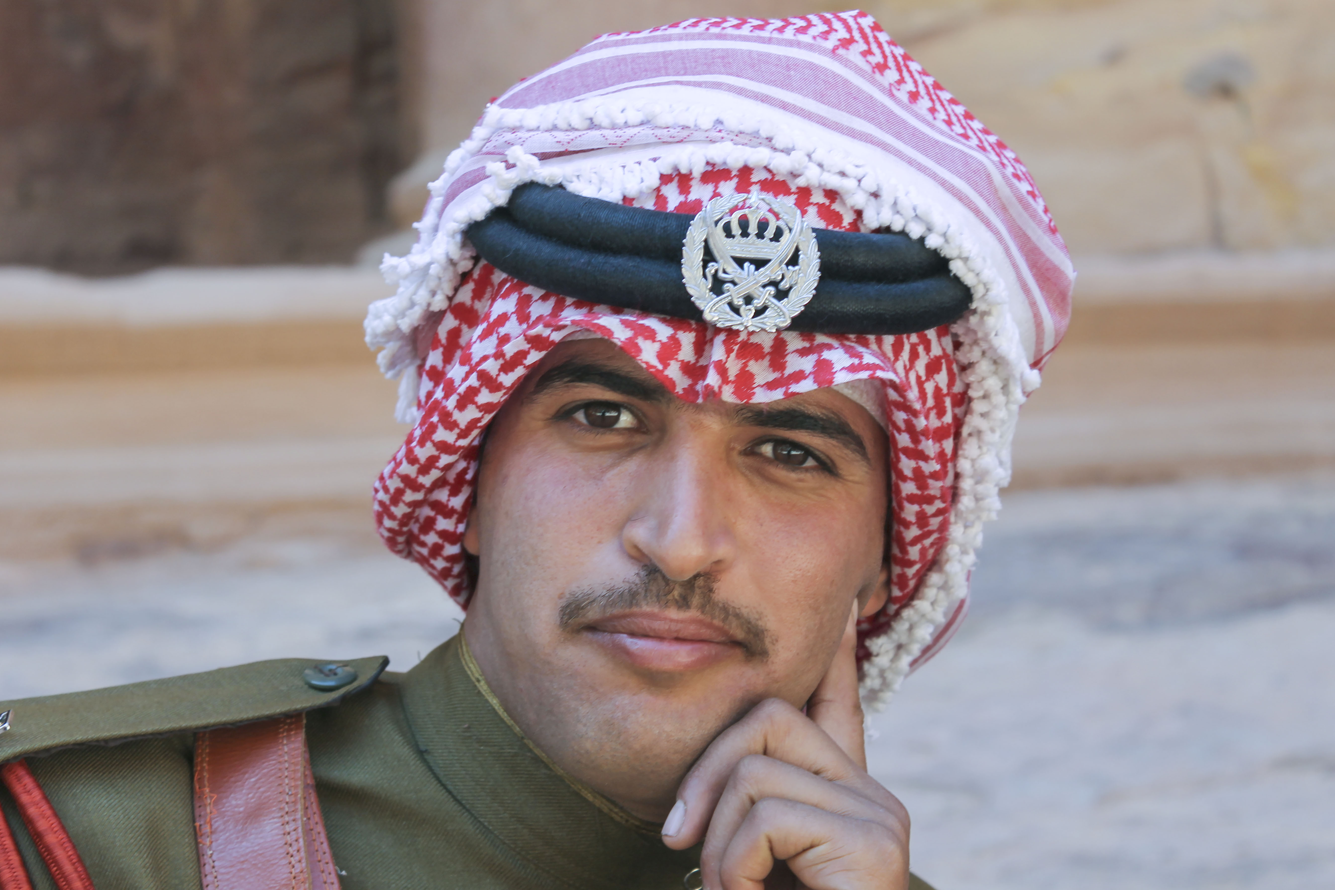 a soldier from an Arab country